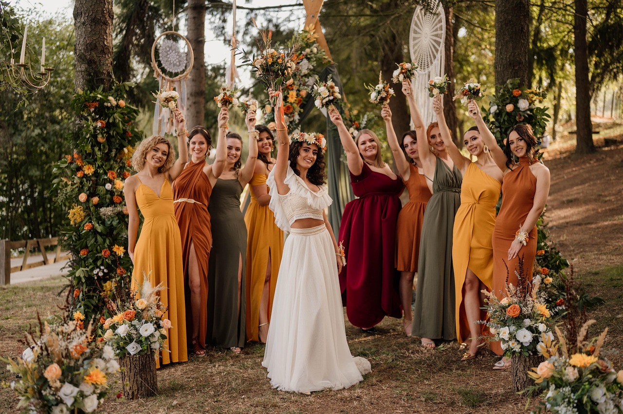 bride women wedding bridesmaid 8581643